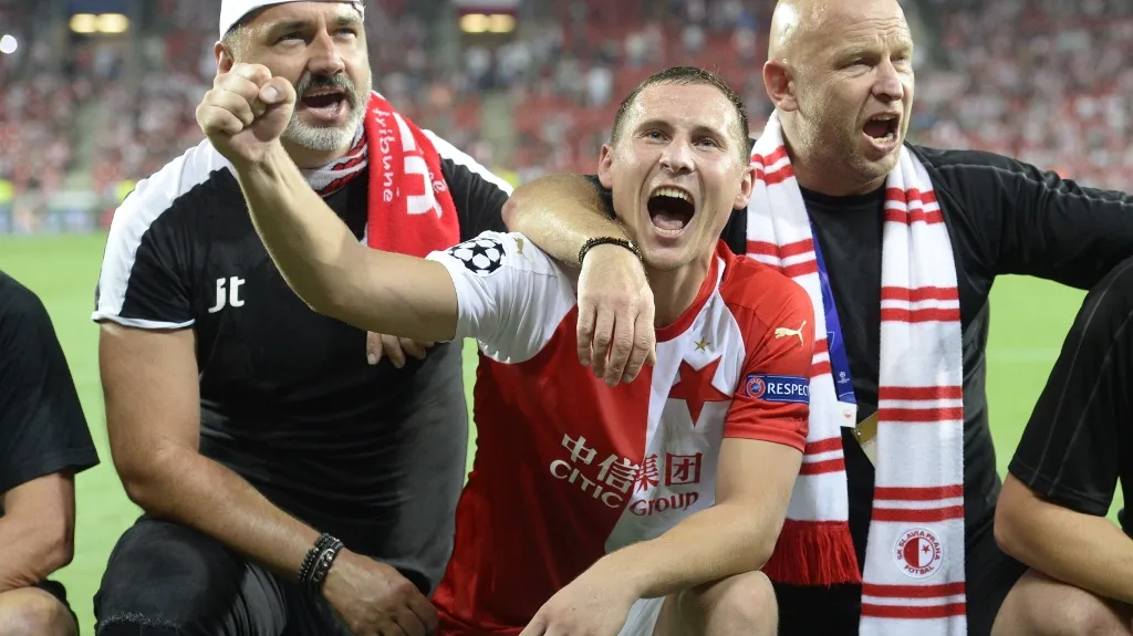 Jan Bořil s Jindřichem Trpišovským