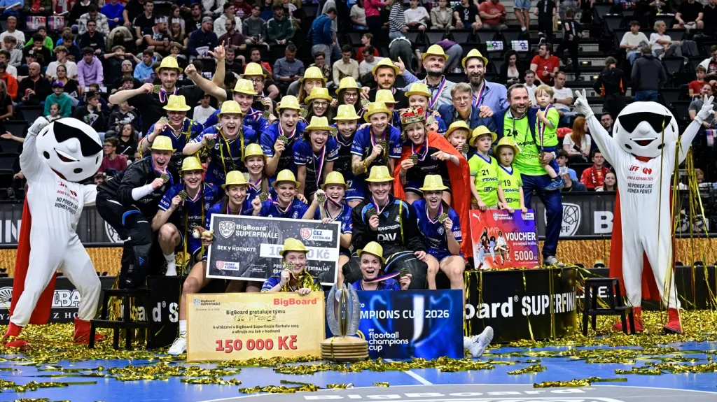 Florbalistky Vítkovic vyhrály superfinále