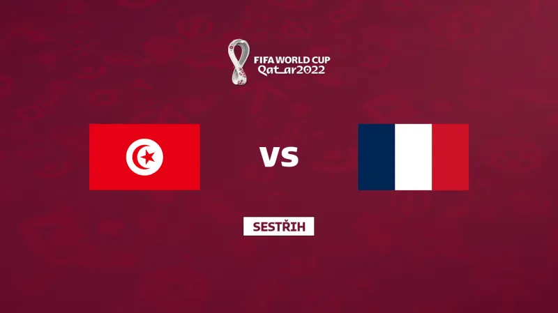 Sestřih utkání Tunisko – Francie
