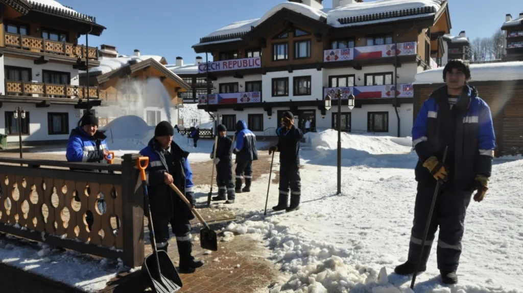 Dům s apartmány pro české sportovce