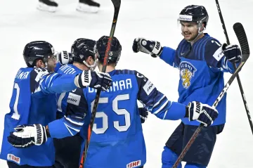 Radost finských hokejistů