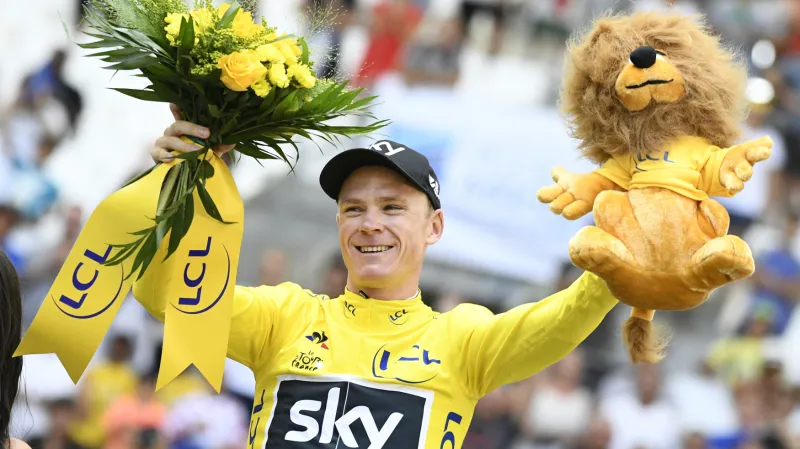 Chris Froome na Tour de France 2017