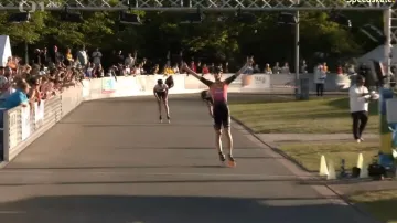 Jílek září i na kolečkových bruslích
