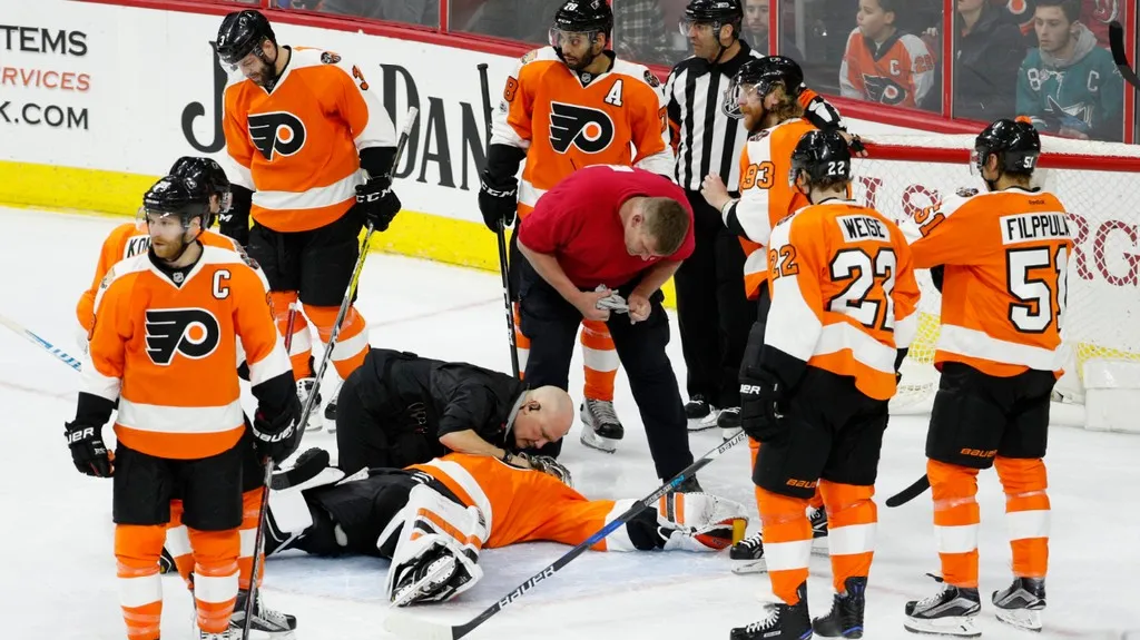 Kolaps Michala Neuvirtha v NHL