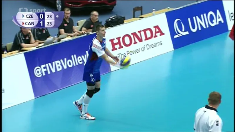 Volejbalisté prohráli ve Světové lize s Kanadou 1:3