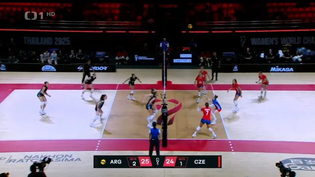 Volejbalistky nestačily na Argentinky a do MS vstoupily porážkou