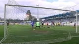 Gól v utkání České Budějovice - Baník Ostrava: Hrubý - 0:1 (20. min.)