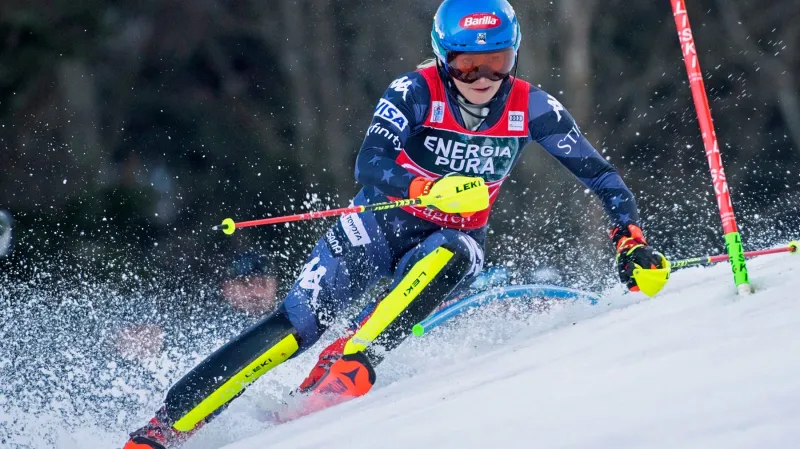 Vítězná jízda Mikaely Shiffrinové ve slalomu v Záhřebu