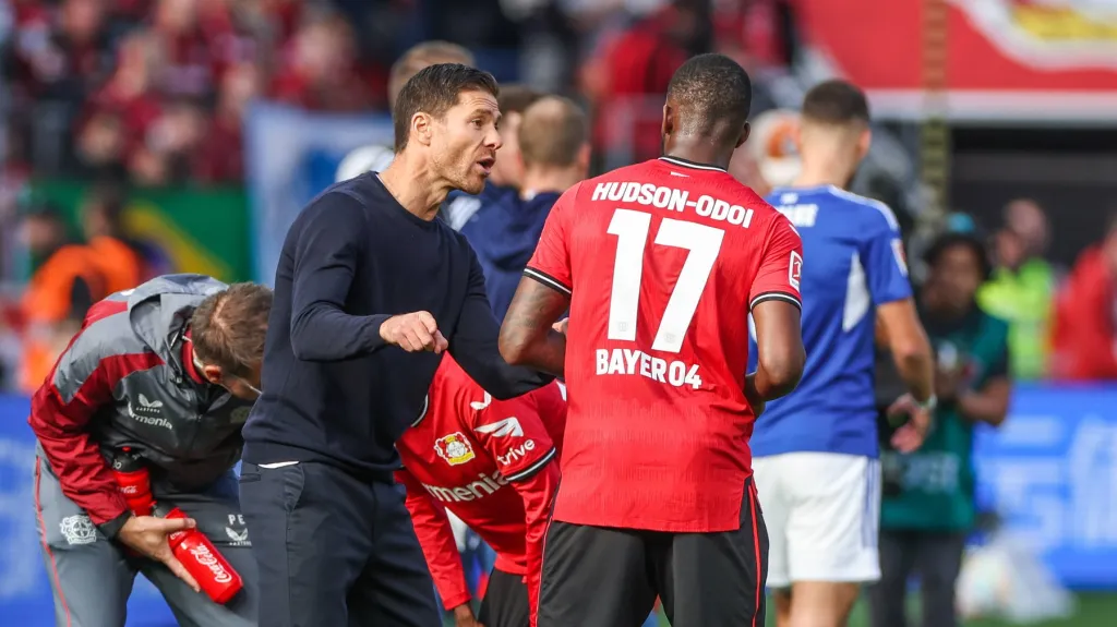 Trenér Leverkusenu Xabi Alonso