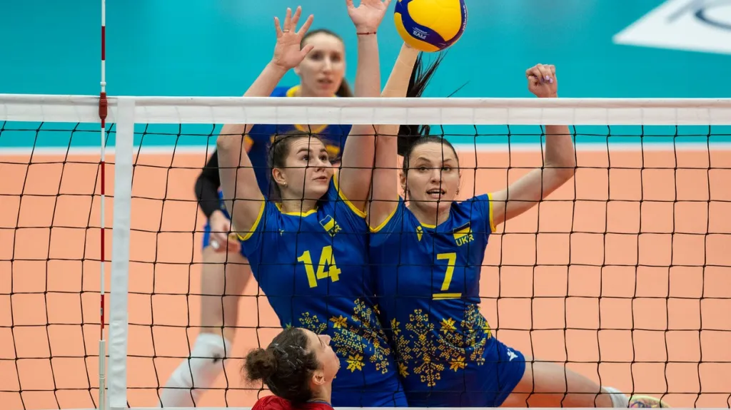 Ukrajinské volejbalistky