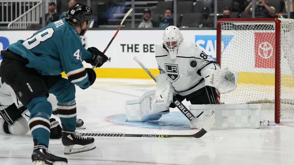 Tomáš Hertl v přípravě NHL
