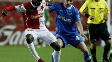 Bassirou Dembélé v dresu Slavie