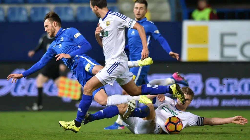 Utkání Liberec - Zlín