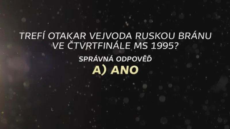 HOKEJOVÝ KVÍZ 25. 4. - SPRÁVNÁ ODPOVĚĎ