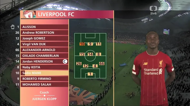 Sestřih utkání Liverpool - Flamengo