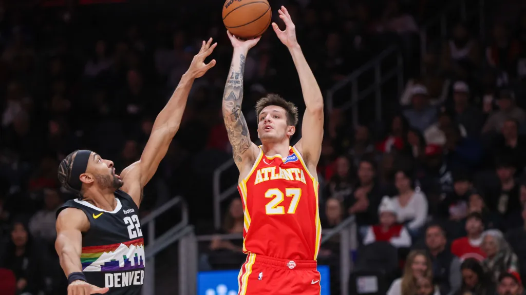 Vít Krejčí v zápase s Denverem