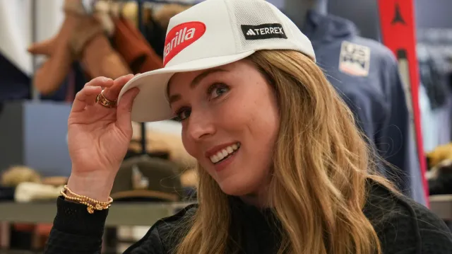 Jízda Mikaely Shiffrinové v 1. kole slalomu v Sun Valley