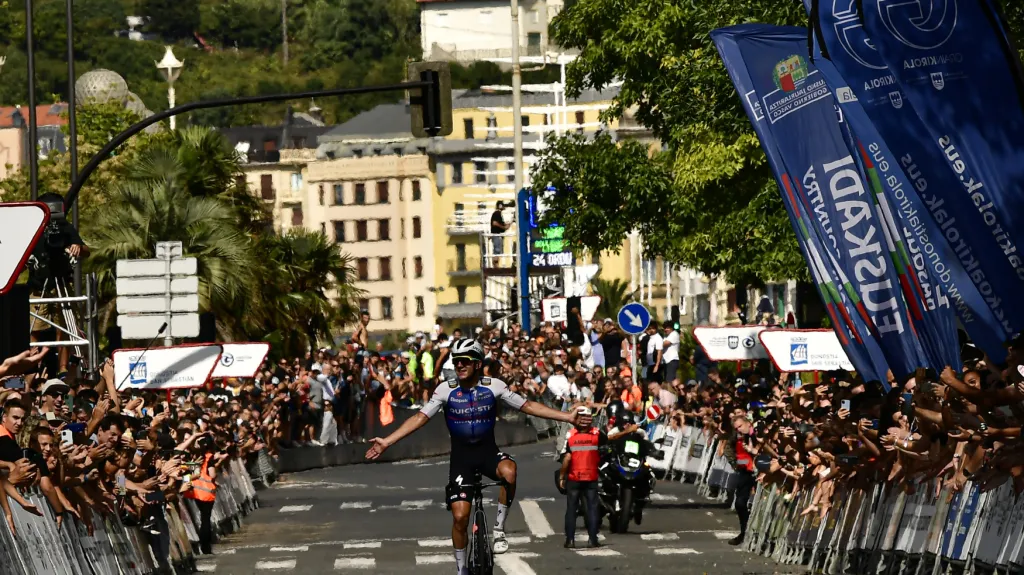 Belgický cyklista Remco Evenepoel