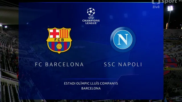 Sestřih utkání Barcelona – Neapol