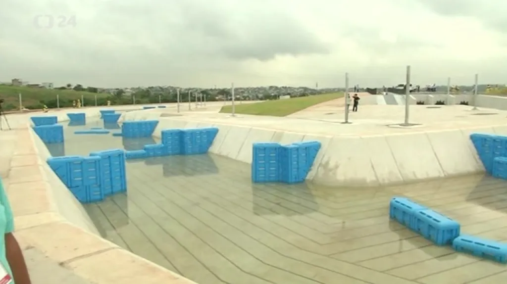 V Riu otevřeli olympijský kanál, podepsáni jsou pod ním Češi