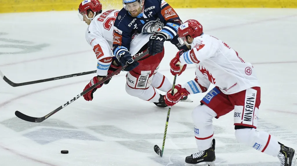 Utkání Liberec - Třinec