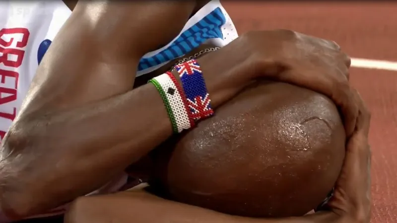 Dramatický závěr závodu mužů na 5000 m