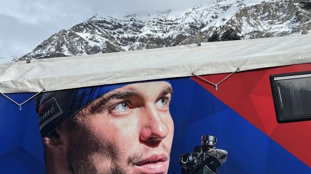 Kamion české biatlonové reprezentace