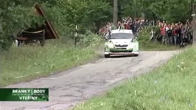 Vyvrcholení Barum rallye