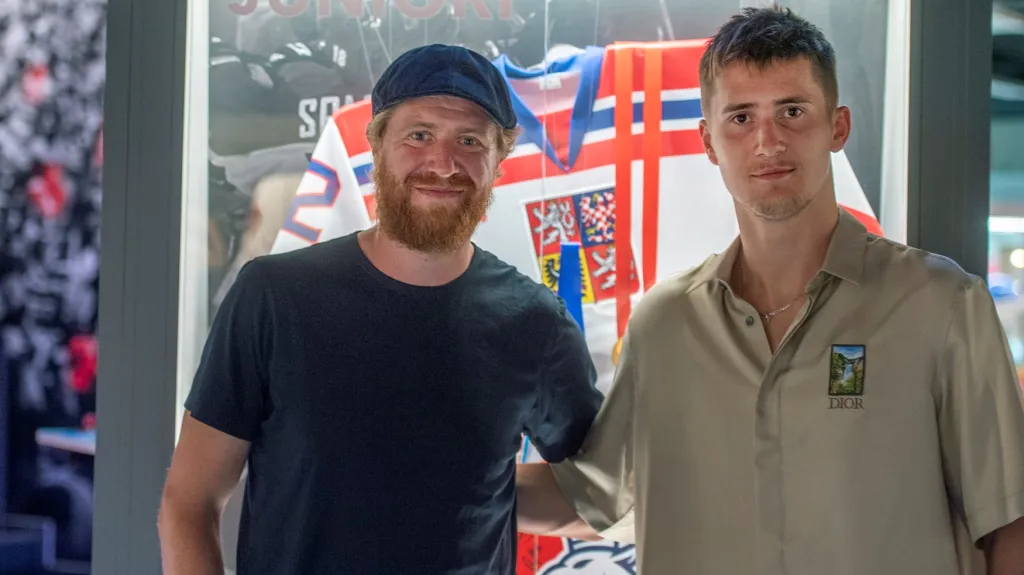 Jakub Voráček a Martin Nečas