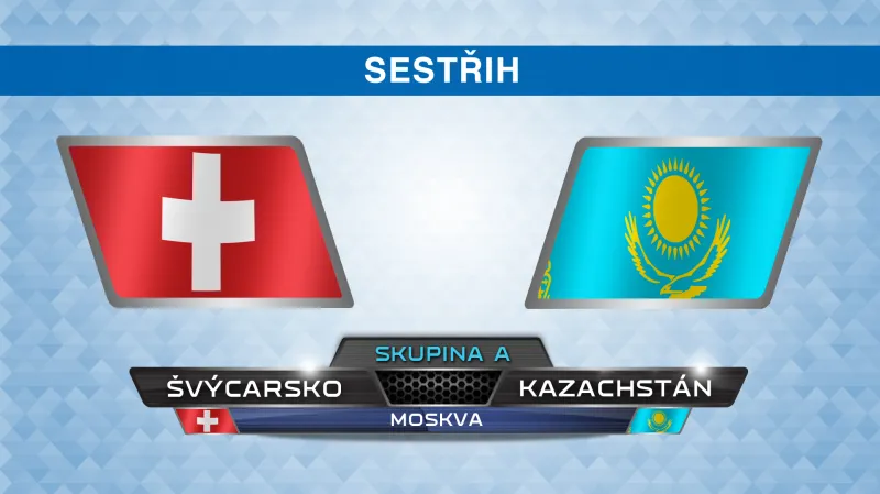 Sestřih utkání Švýcarsko - Kazachstán