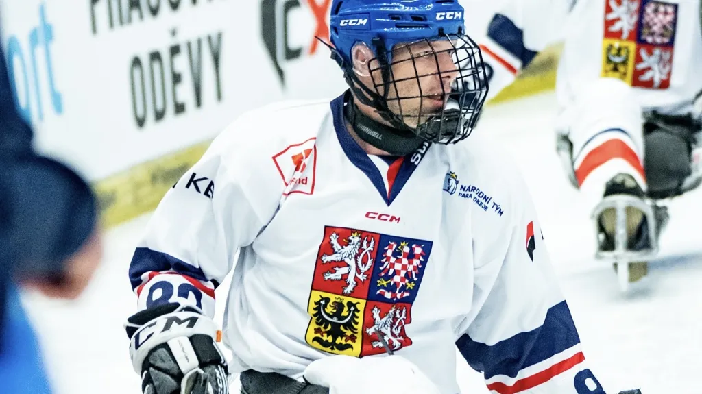 Český parahokejista Zdeněk Hábl