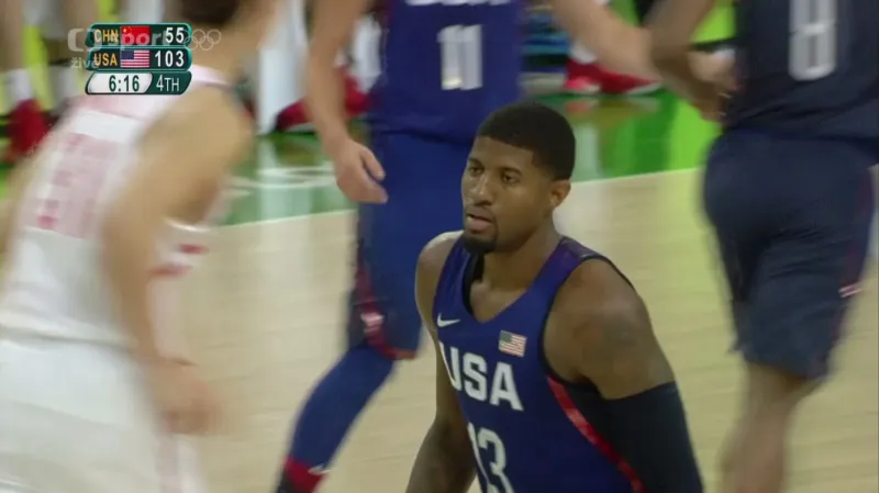 Sestřih basketbalu: Čína - USA (M)