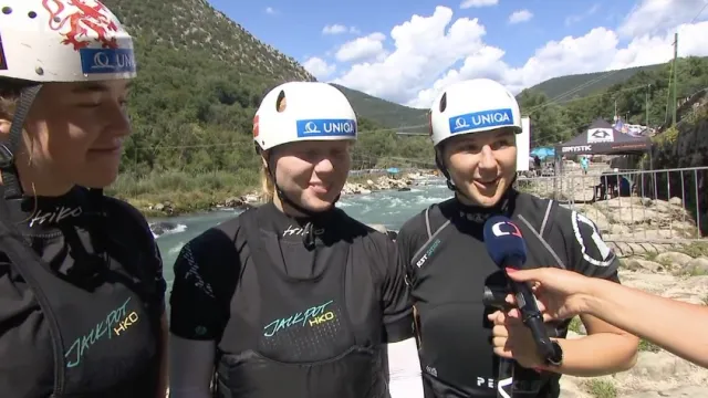 Mladé české kanoistky ovládly na ME oba závody hlídek