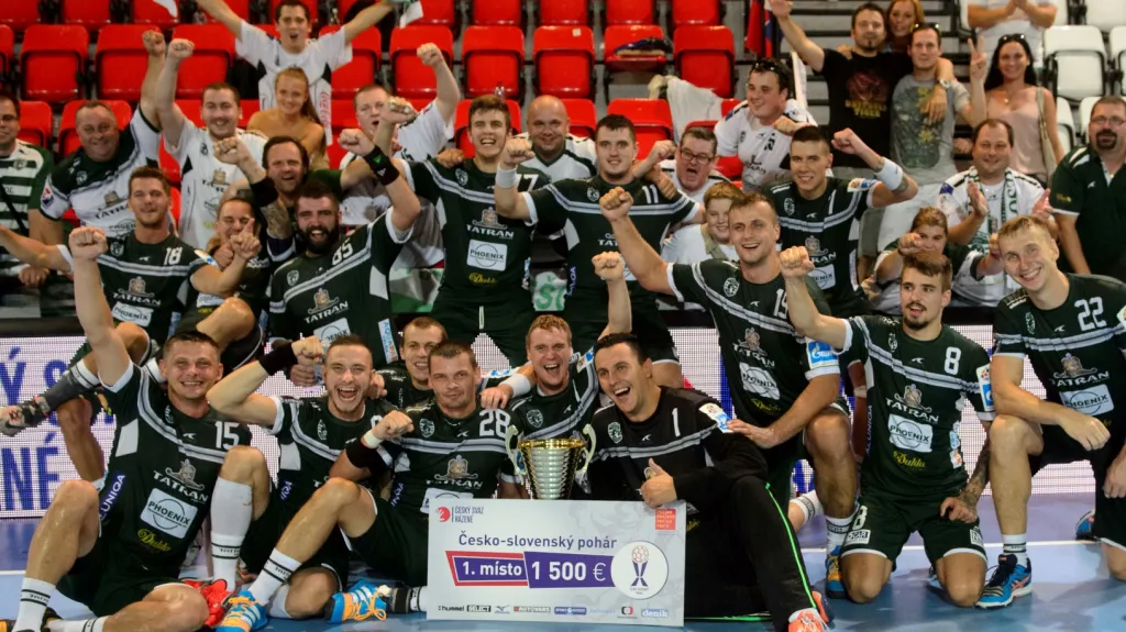 Házenkáři Tatranu Prešov vyhráli Česko-slovenský pohár v roce 2015 i 2016
