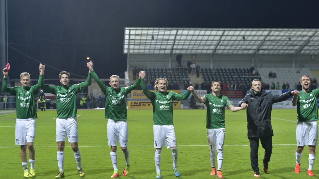 Radost hráčů Jablonce