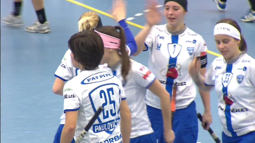 Sestřih semifinále florbalového poháru žen Chodov - Liberec
