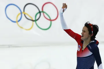 Unavená, ale šťastná Martina Sáblíková