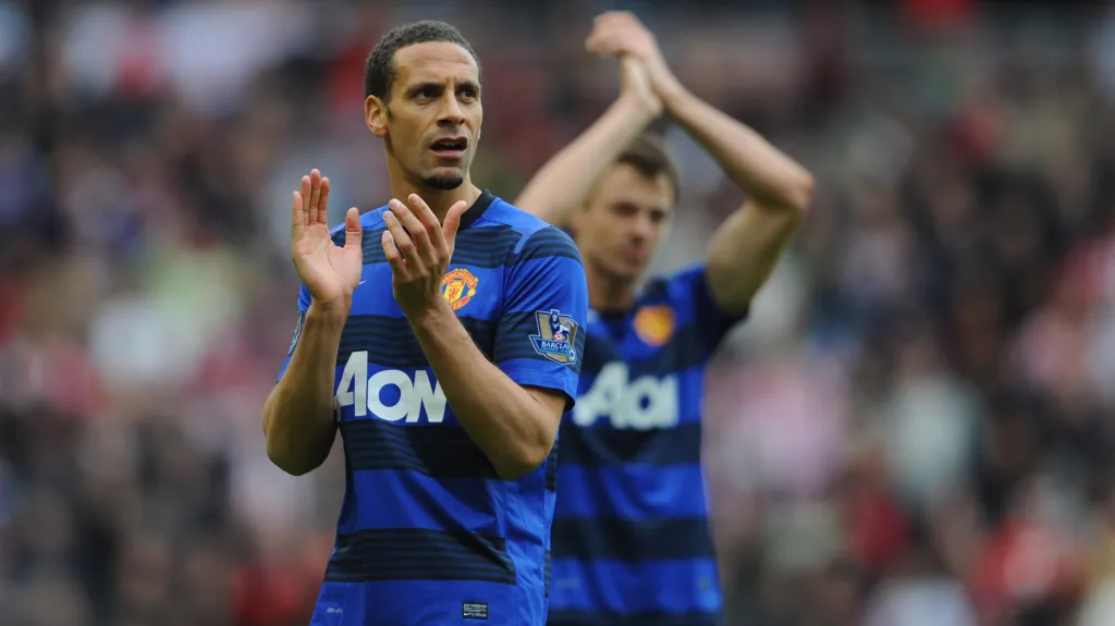 Anglický obránce Rio Ferdinand