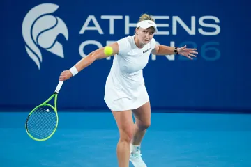 Barbora Krejčíková na turnaji v Athénách