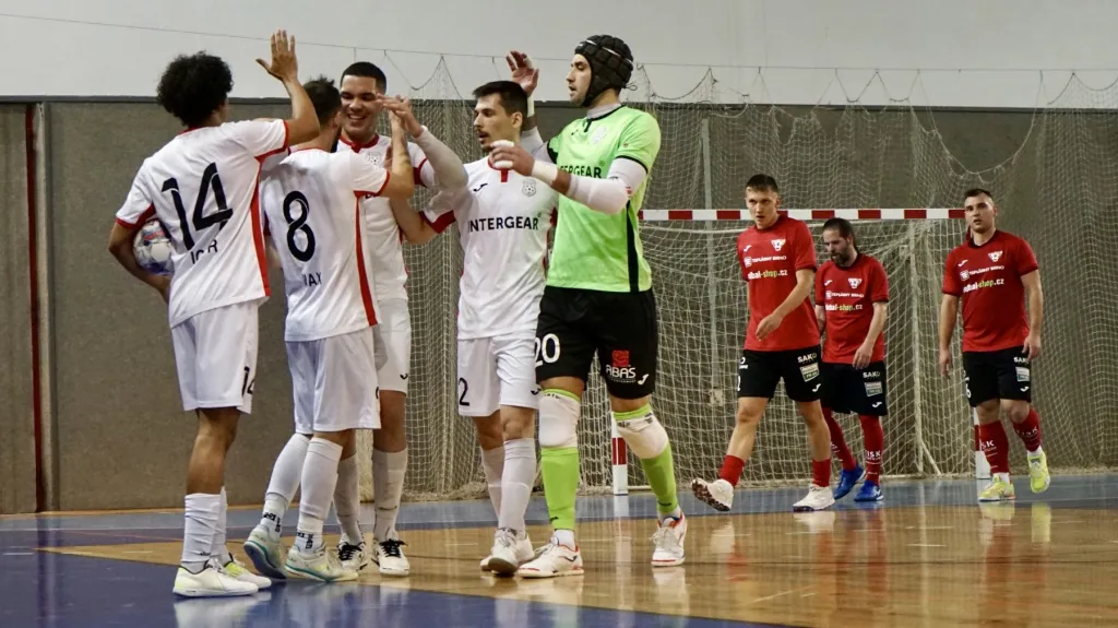Radost futsalistů Chrudimi