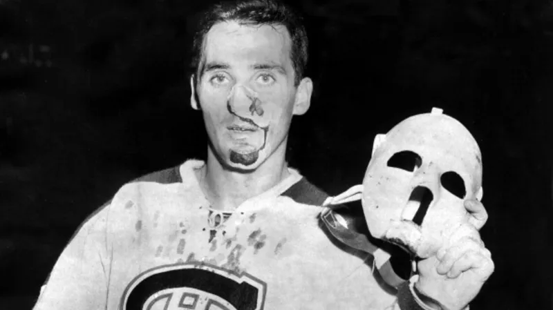 Jacques Plante se svou maskou