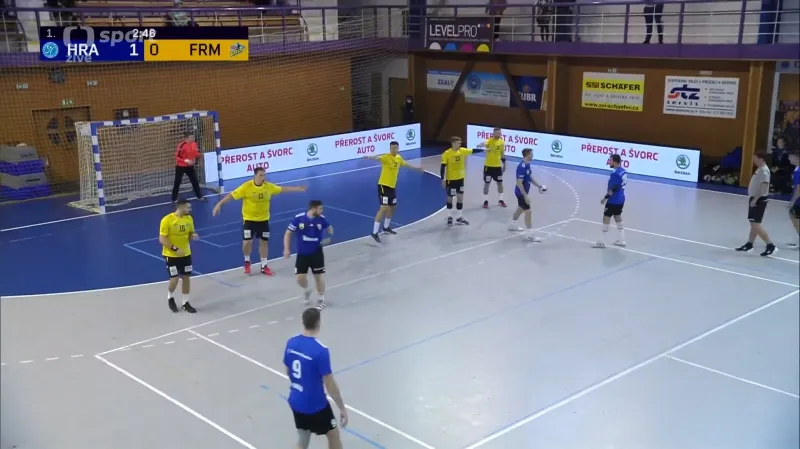 Házenkáři Hranic vydřeli první výhru v sezoně