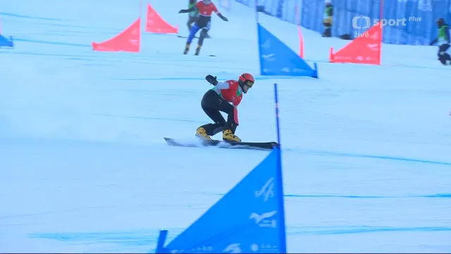 Malé finále paralelního obřího slalomu se Zuzanou Maděrovou