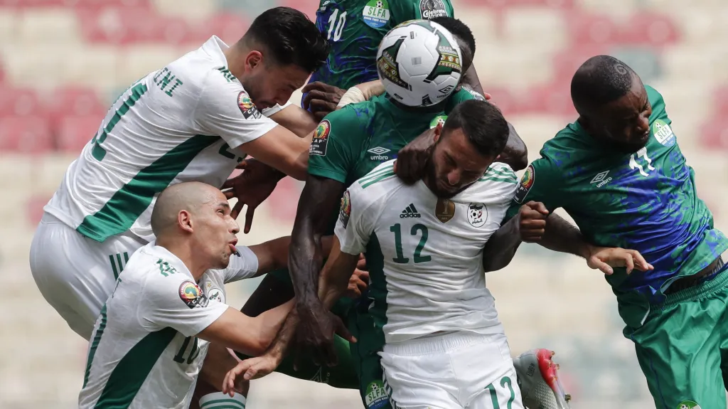 Utkání Alžírsko - Sierra Leone