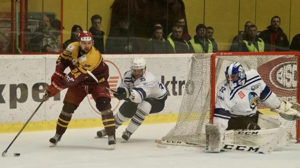 Utkání Dukla Jihlava - Rytíři Kladno