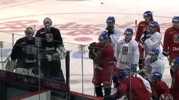 Sraz českých hokejových reprezentantů