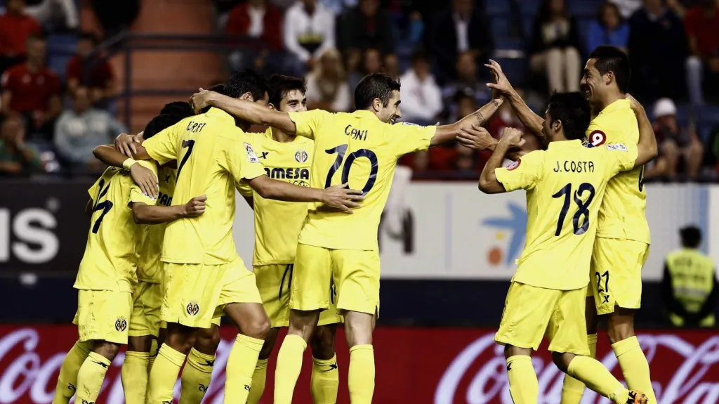 Slavící hráči Villarrealu