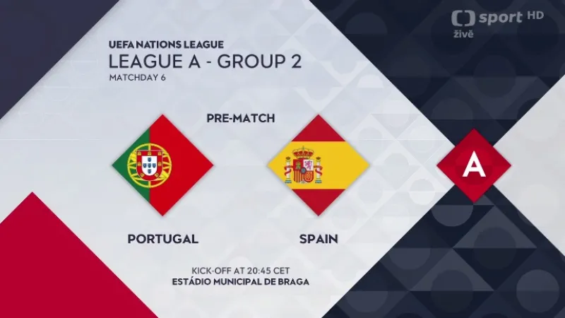 Sestřih utkání Portugalsko - Španělsko