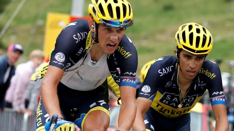 Roman Kreuziger a Alberto Contador
