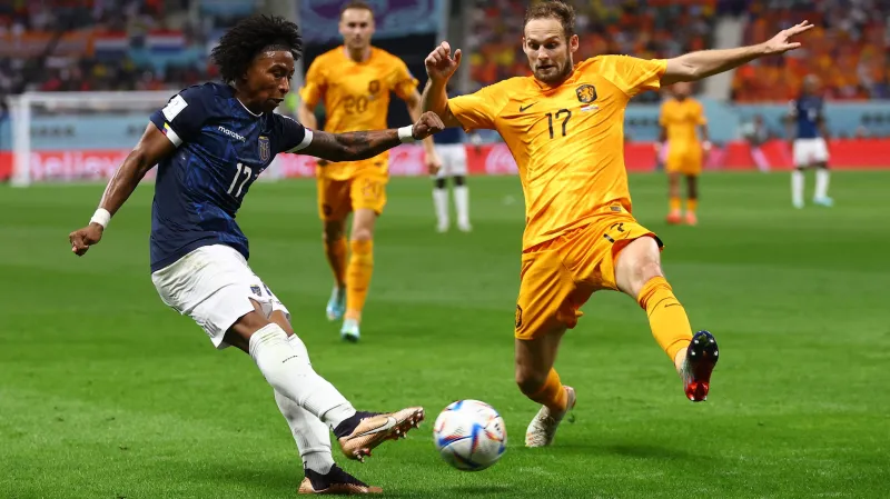 Utkání Nizozemsko - Ekvádor